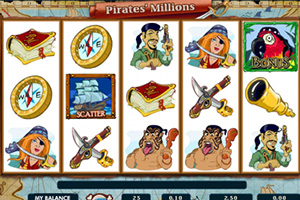 Play Pirates Millions Slot at 888 Casino